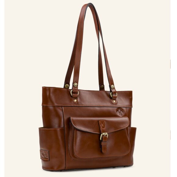 Patricia Nash Handbags - EUC Patricia Nash Bolsena Tote Bag Heritage Collection Tan Brown